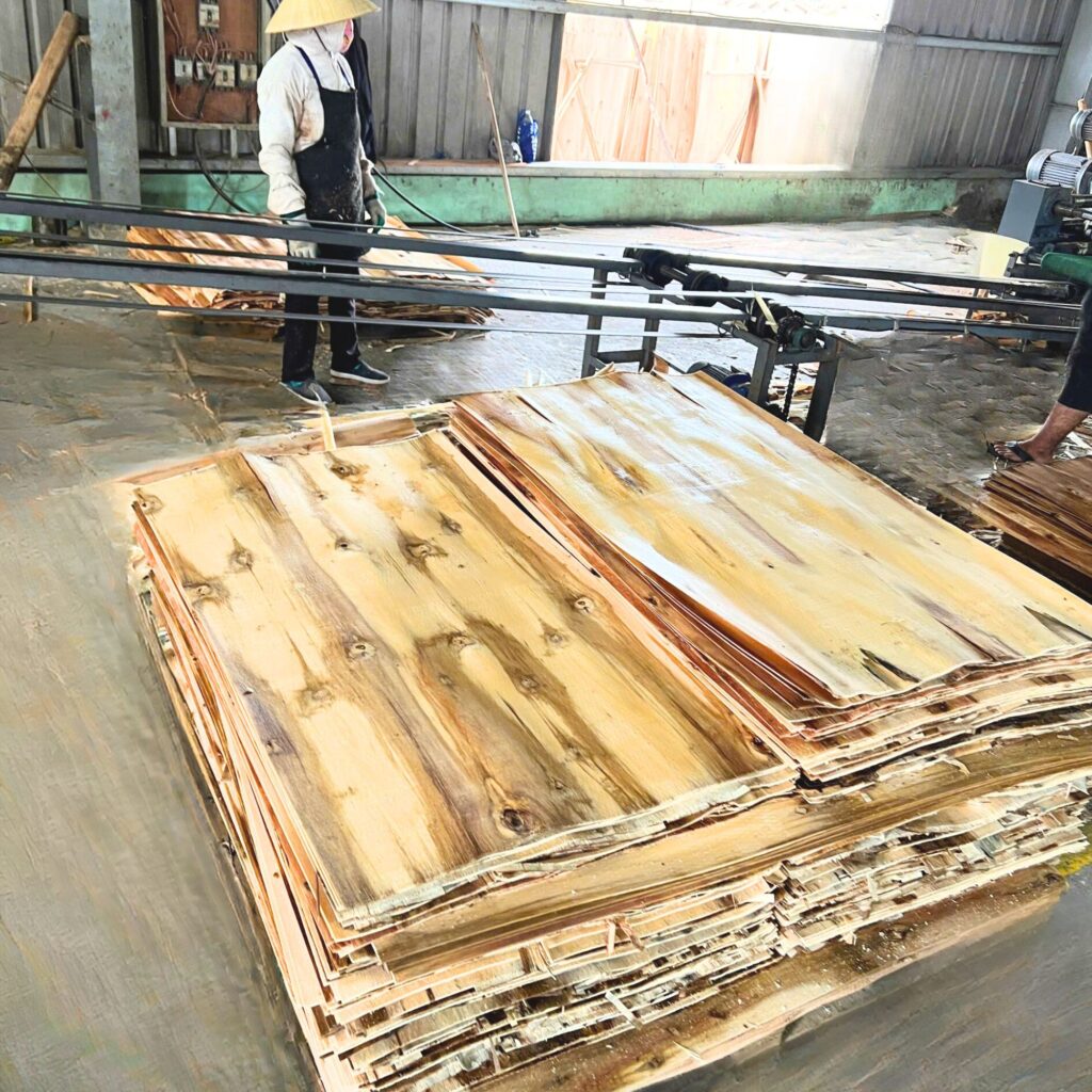 Bóc và phân loại ván