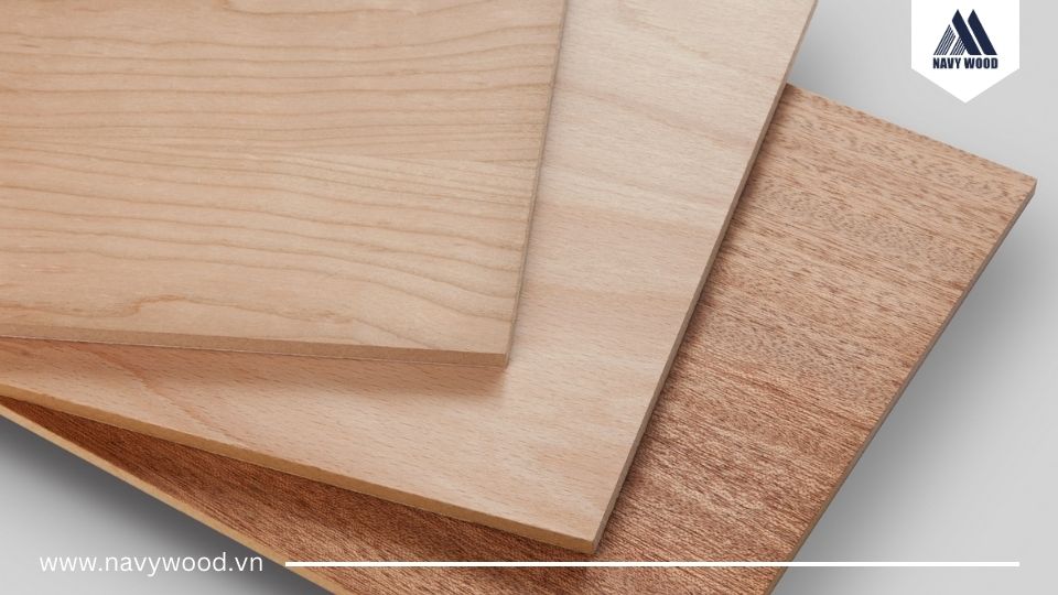 Ứng dụng của ván lạng  trong sản xuất làm dán mặt