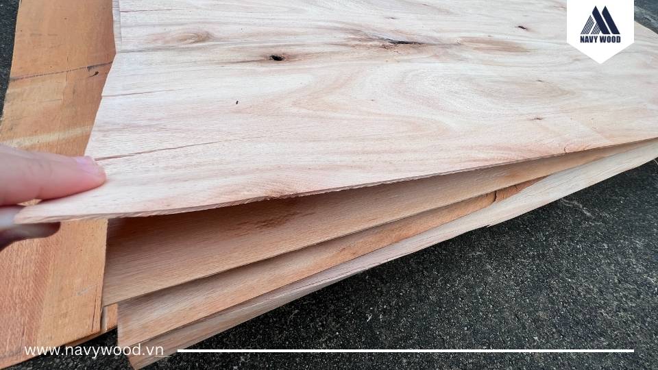 Độ dày và sai lệch tiêu chuẩn của gỗ lạng theo TCVN 10316:2015