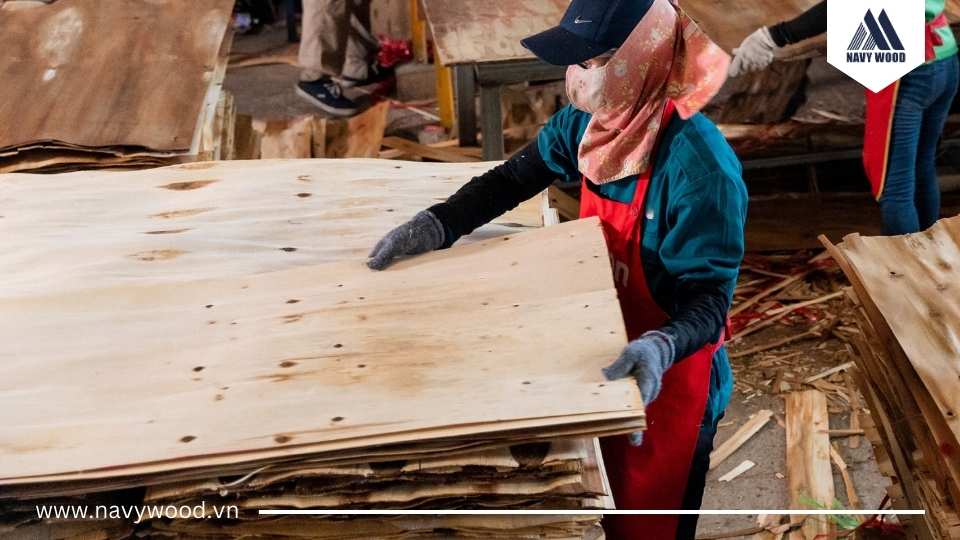 Phân loại bề mặt ván bóc