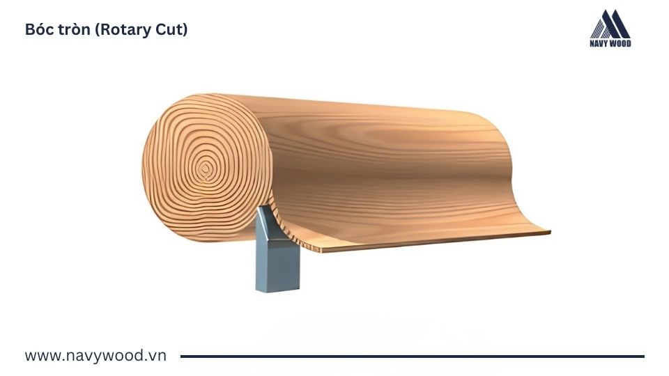 Bóc tròn (Rotary Cut)